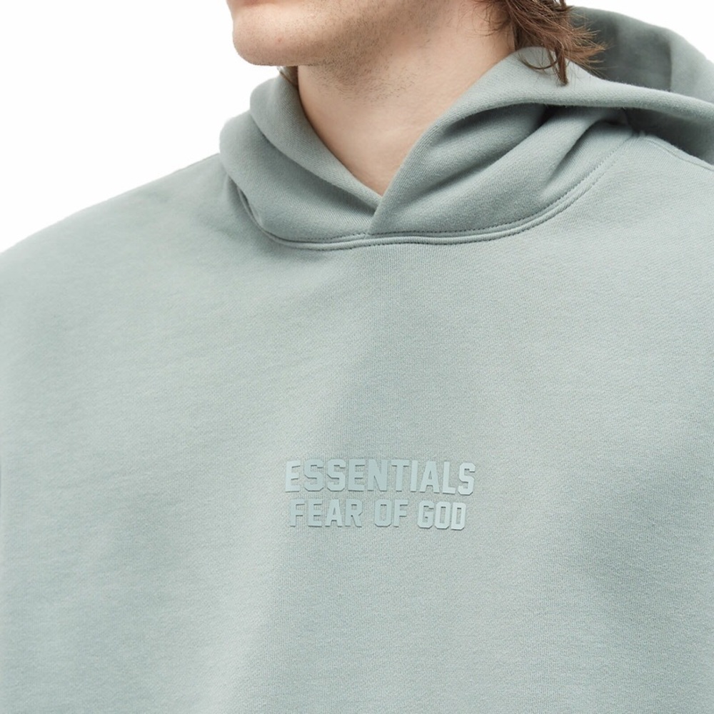 Fear of God Essentials Sycamore (Sage Green) Hoodie Men’s XL